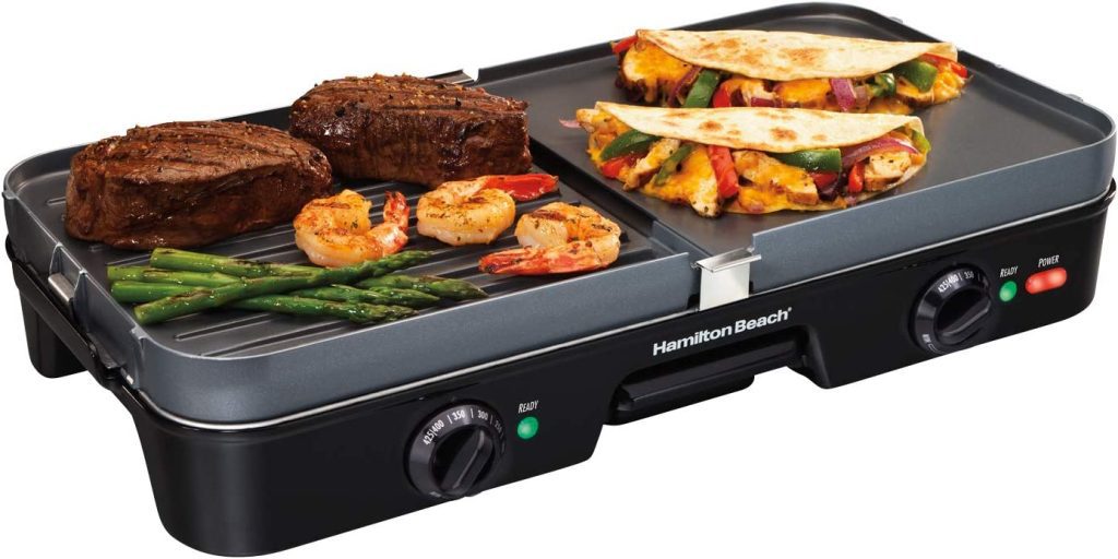 hamilton beach electric griddle 3-in-1