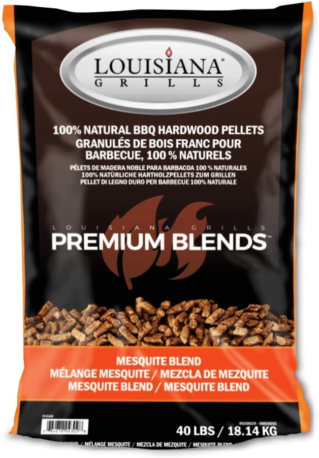 Louisiana Grills Texas Mesquite Pellets, 40-Pound . Best for beef