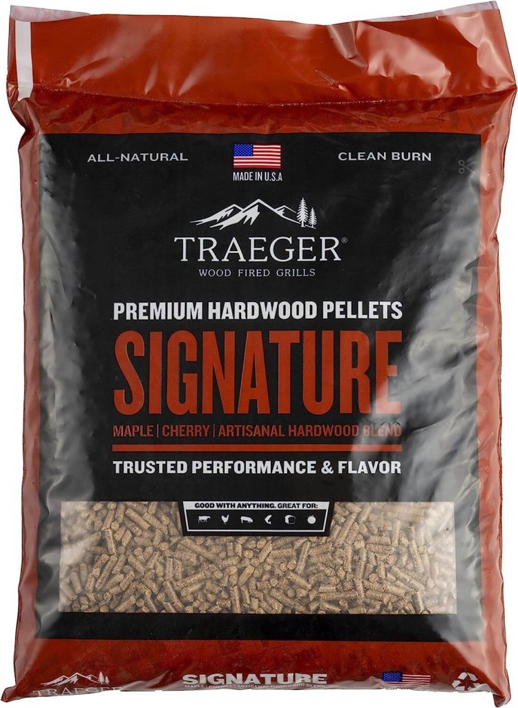 Traeger Grills Signature Blend 100% All-Natural Wood Pellets, 20 lb. Bag